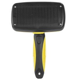 Self Cleaning Slicker Brush Pets Dogs Grooming Shedding Tools Pet Hair Grooming Remover Self Cleaning Slicker Brush Pets Dogs Grooming Shedding Tools Pet Hair Grooming Remover