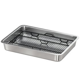 Dog Potty Tray Stainless Steel for Small and Medium Dogs, Dog Training Tray for Porch, Bathroom, Balcony, 28" x 20" x 4" Dog Potty Tray Stainless Steel for Small and Medium Dogs, Dog Training Tray for Porch, Bathroom, Balcony, 28" x 20" x 4"